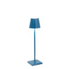 LD0490K3_1-copia.jpg Zafferano Luci POLDINA PRO MICRO Lampada da tavolo - blu capri opaco blu capri opaco