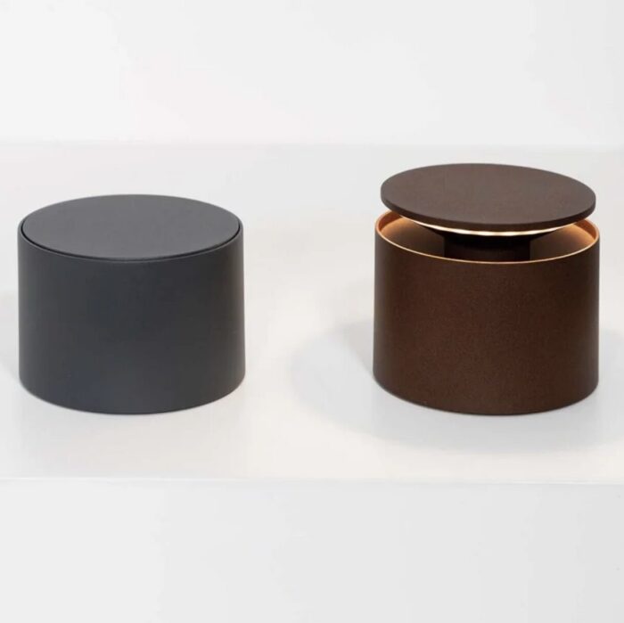 Zafferano Luci PUSH UP PRO Lampada da tavolo - corten raggrinzante corten raggrinzante