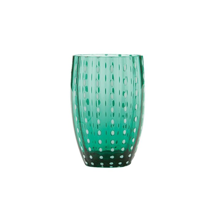 Senza-nome-34.jpg Zafferano Tableware PERLE Kit 2 bicchieri tumbler - verde