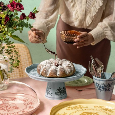 Guzzini JOSEPHINE Alzata in melamina con campana - rosa polvere