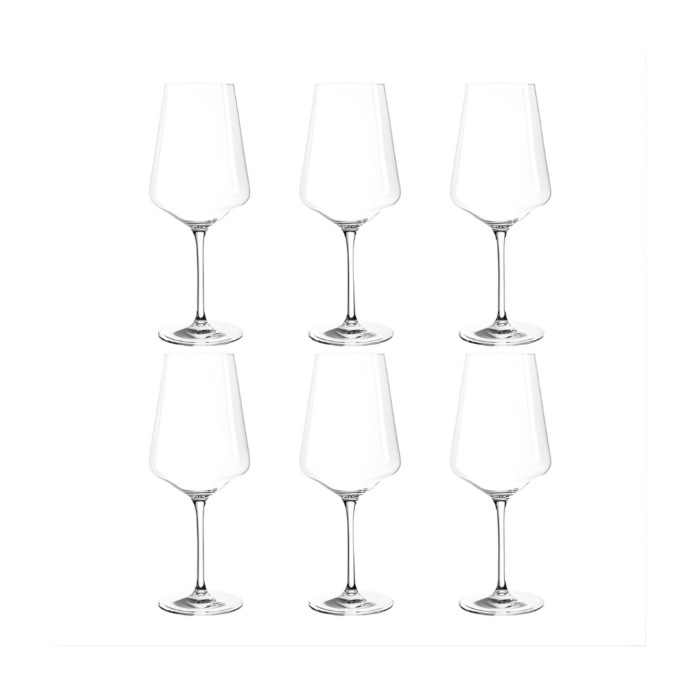 Leonardo PUCCINI Set 6 bicchieri vino rosso 750ml