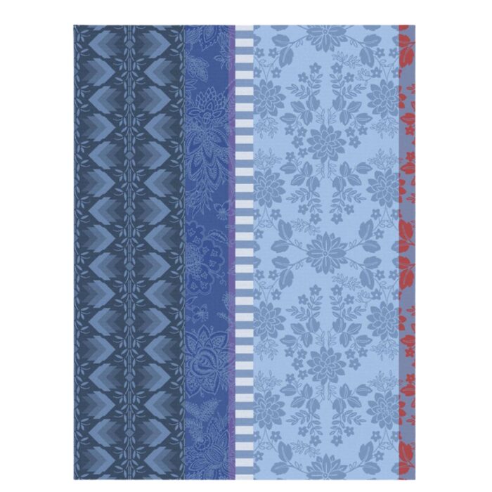 Le Jacquard Français GIPSY AZUR strofinaccio 80x60 - azur