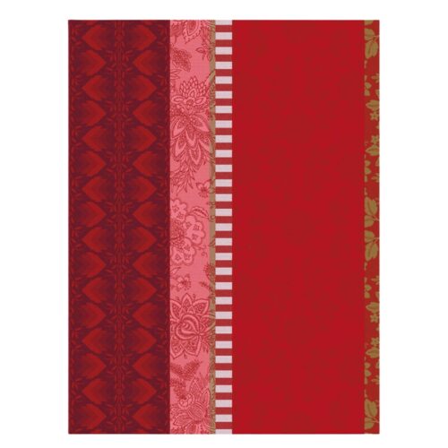 Le Jacquard Français GIPSY RUBIS strofinaccio 80x60 - rubis