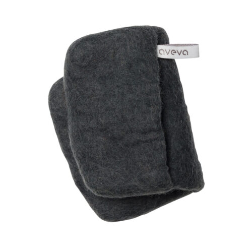 Aveva Presine in feltro 2 pezzi - darkgrey