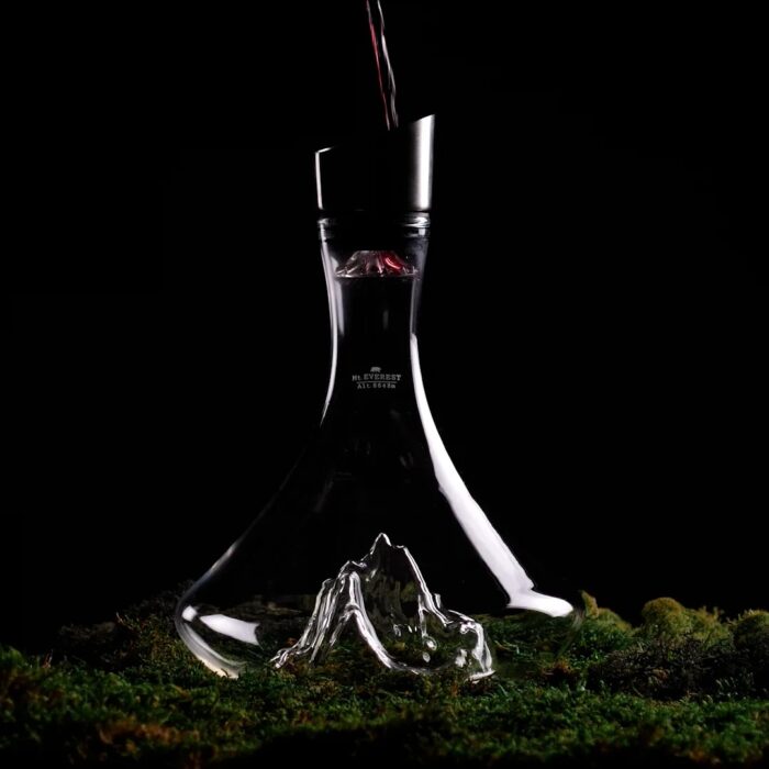 Alaskan  TOPOGRAPHIC Decanter Tofane