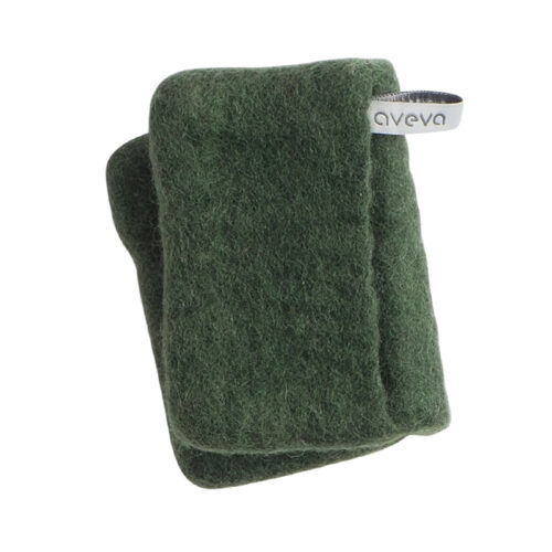 Aveva Presine in feltro 2 pezzi - moss green