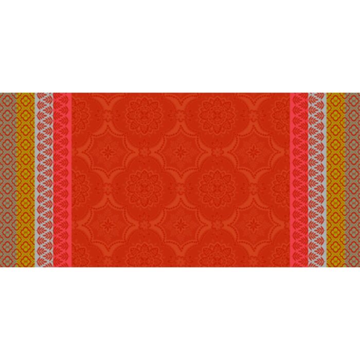 Le Jacquard Français BASTIDE antimacchia a metraggio 180x100cm - poivron