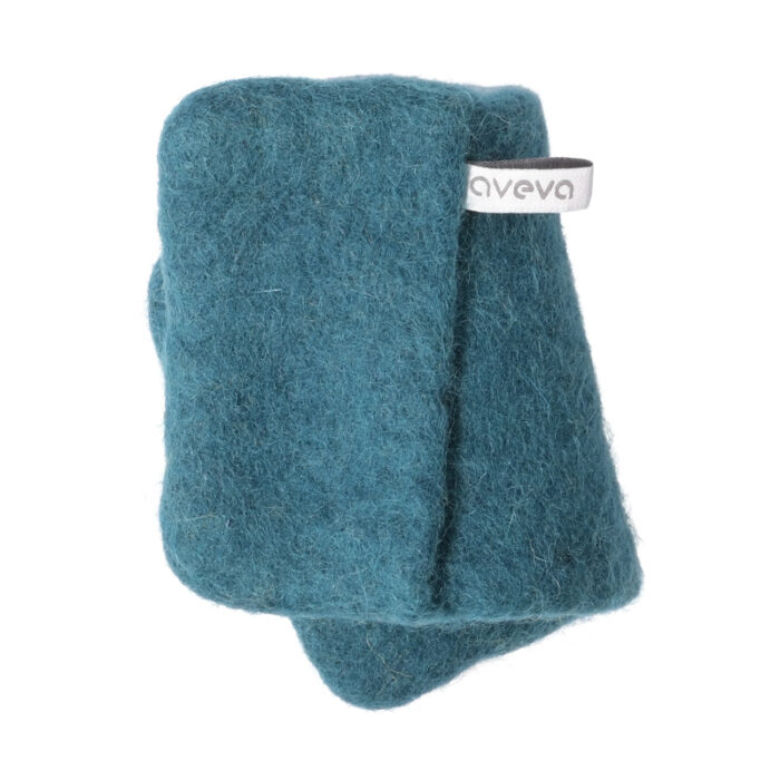 Aveva Presine in feltro 2 pezzi - petrol