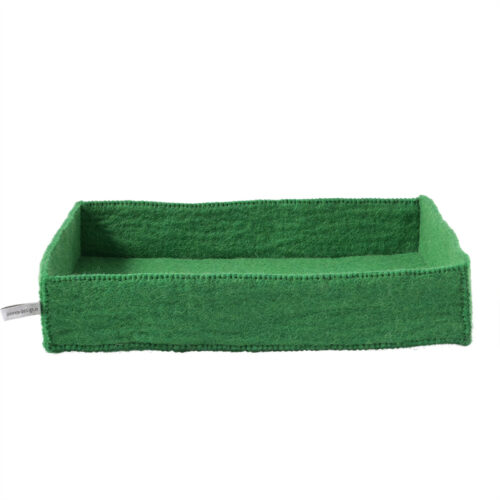 Aveva Contenitore in feltro da tavolo - green