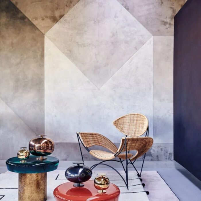 Sambonet GIO PONTI Centro Tavola 24cm h22cm - pvd rum