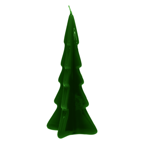 Graziani OSLO Candela albero ceralacca h20cm - verde oliva