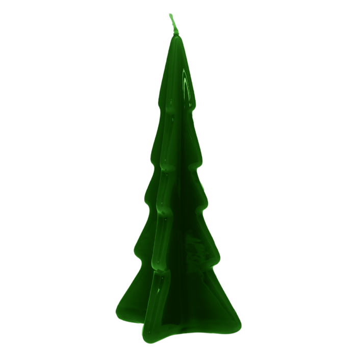 Graziani OSLO Candela albero ceralacca h20cm - verde oliva