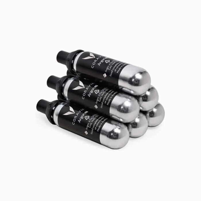 IMG_Capsules_6pk.jpg Coravin Capsula di argon "Pure™" per sistemi mescita Coravin® confezione 6 pezzi