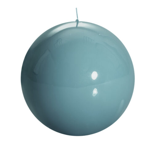 Graziani MELORIA Candela sferica diametro 15cm - ottanio