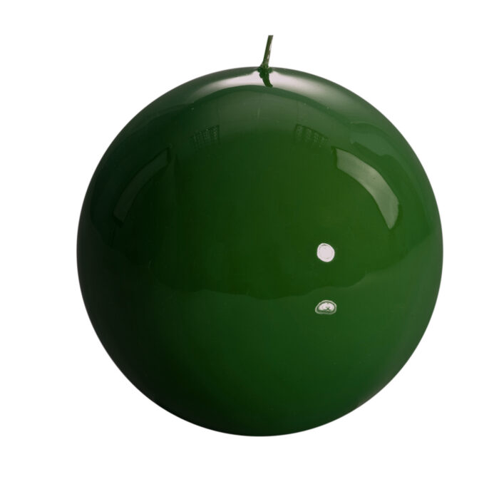 Graziani MELORIA Candela sferica diametro 15cm - verde oliva