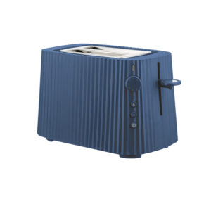 Alessi PLISSÉ Pinze per tostapane 2 fette - blu
