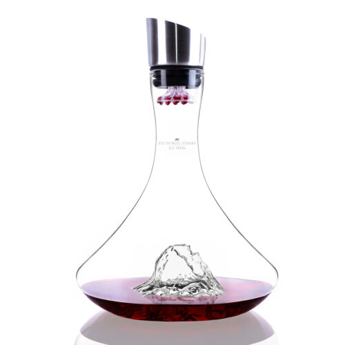 Alaskan  TOPOGRAPHIC Decanter Tofane