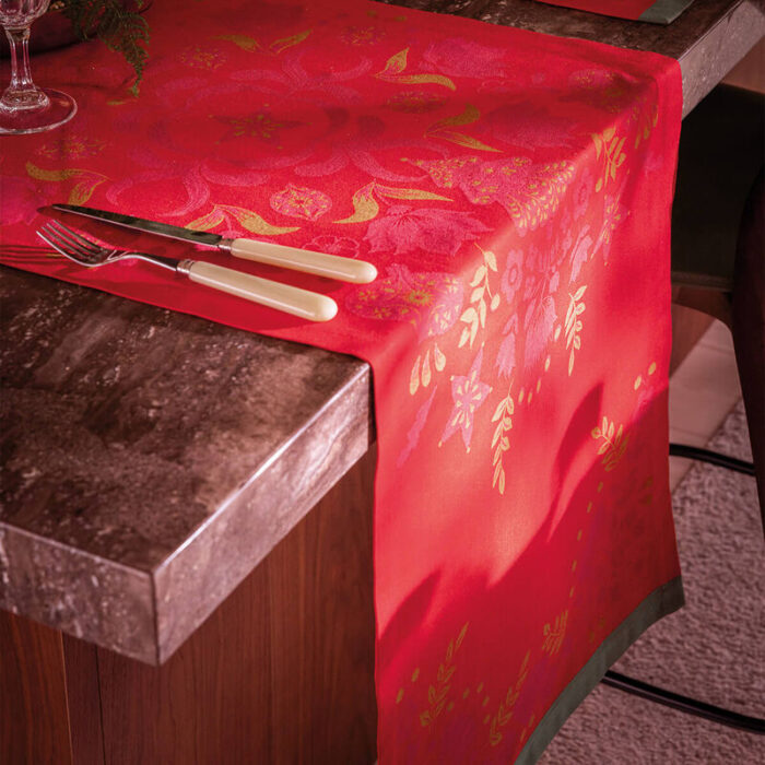 Le Jacquard Français FÉERIE SUCREDORGE  striscia da tavolo 50x150 - sucredorge