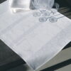 Le Jacquard Français CRISTAL BLANC asciugabicchieri 80x60 - blanc