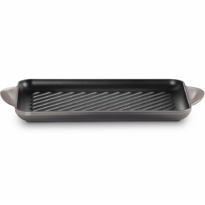 Le Creuset Grill rettangolare Tradition 32x22cm - flint oyster