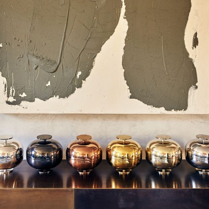 Sambonet GIO PONTI Centro Tavola 11cm h12,5cm - pvd 2black