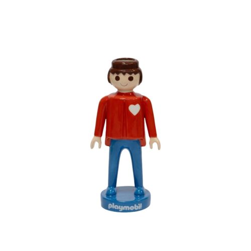 Blogo PLAYMOBIL MEN RED 25cm statua/vaso fiori in ceramica