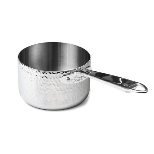 Agnelli 1907 3PLY MARTELLATO Casseruola alta 1 manico 16cm h12cm