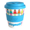 QuyCup PLAYMOBIL 2 - FLUO bicchiere con coperchio