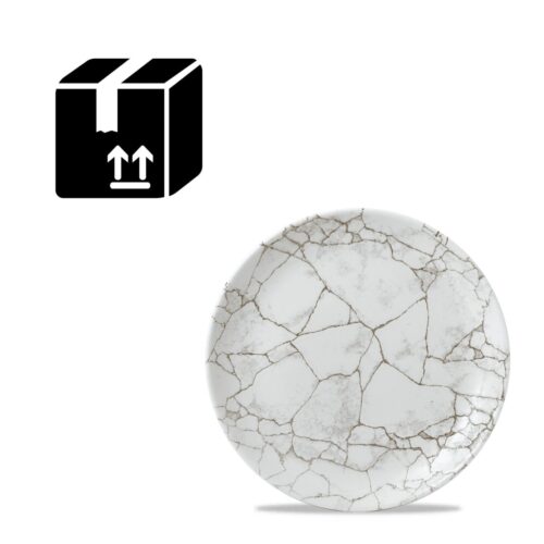 Churchill KINTSUGI Kit piatti per 4 persone 12 pezzi - agate grey