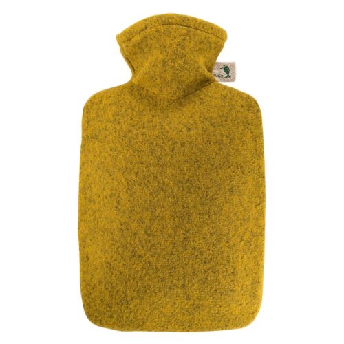 Hugo Frosch Borsa acqua calda feltro - ocra