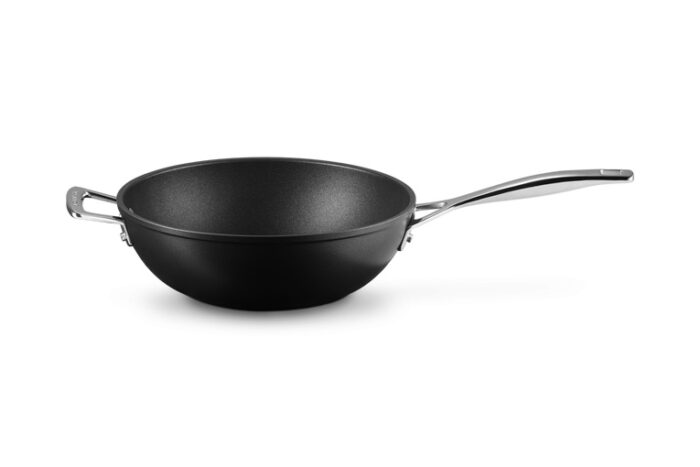 Le Creuset Wok con manico lungo + maniglia antiaderente ø26cm