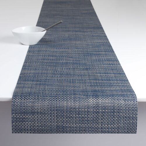 chilewich-1-13.jpg Chilewich Runner 36x183cm Basketweave - Denim