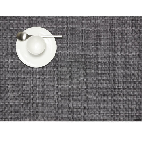 Chilewich Runner 36x183cm Mini Basketweave - Cool Grey