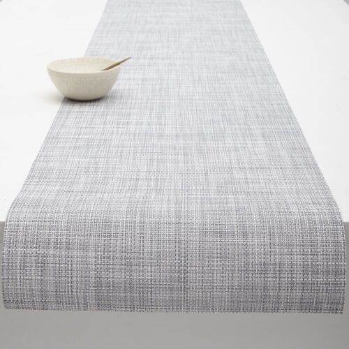 Chilewich Runner 36x183cm Mini Basketweave - Mist