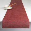 chilewich-1-24.jpg Chilewich Runner 36x183cm Bamboo - Cranberry