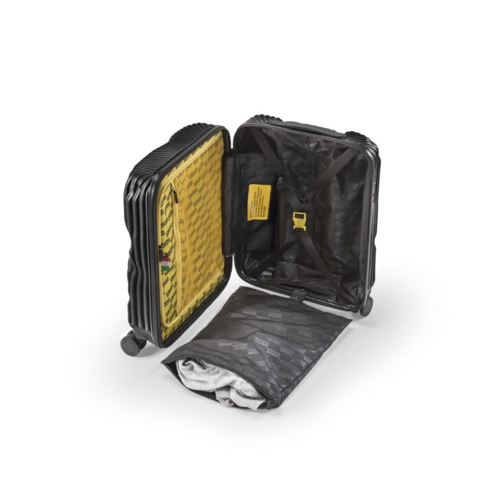 Crash Baggage STRIPE Valigia - black
