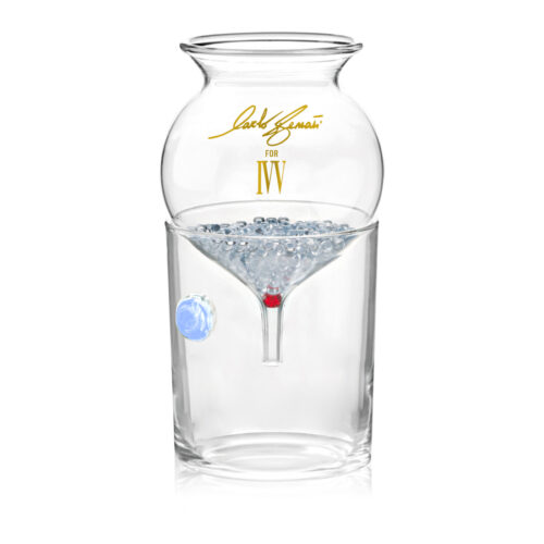 IVV Decanterino Pop con tumbler, sfera celeste