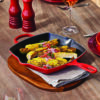 le-creuset-bistecchiera-skillet-quadrata-evo-26cm-ciliegia-2.jpg Le Creuset Bistecchiera Skillet quadrata Evo 26cm - ciliegia