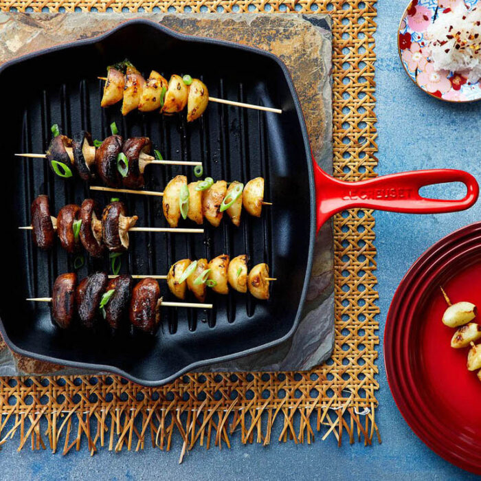 20191112_ZENKITCHEN2019_263 Le Creuset Bistecchiera Skillet quadrata Evo 26cm - ciliegia