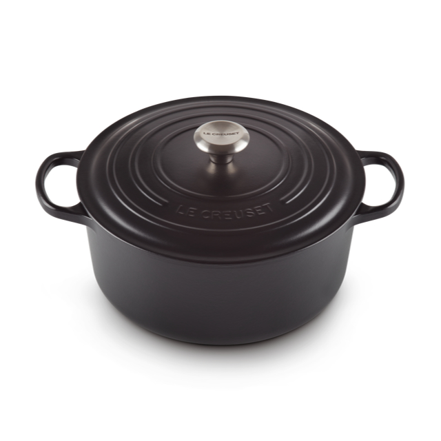 Le Creuset Cocotte rotonda Evo - Nero matt