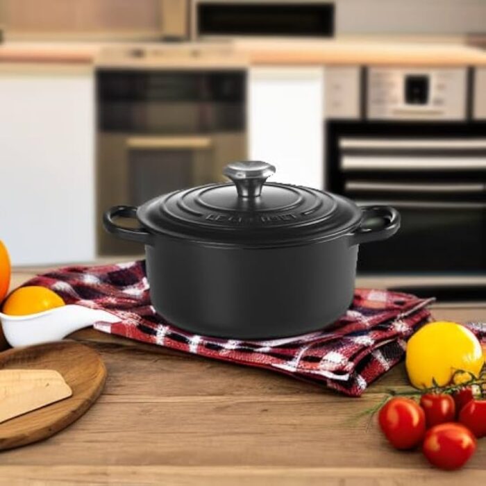 Le Creuset Cocotte rotonda Evo - Nero matt