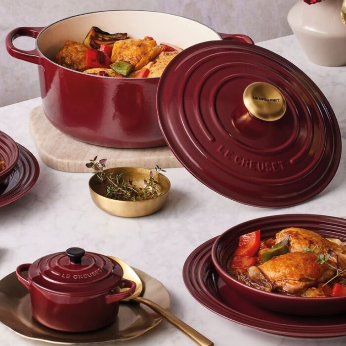 Le Creuset Cocotte rotonda EVO - garnet