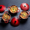 Le Creuset Mini Cocotte rotonda - Ciliegia
