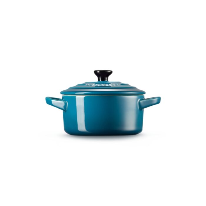 Le Creuset Mini Cocotte rotonda - Deep teal