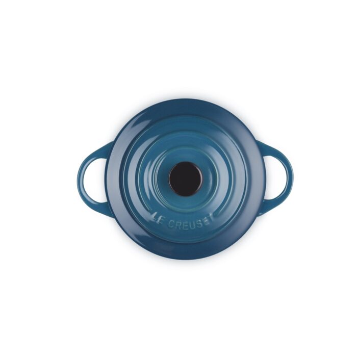 Le Creuset Mini Cocotte rotonda - Deep teal