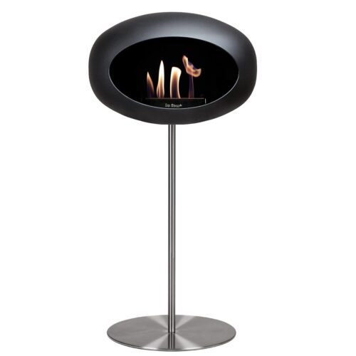 Le Feu Ground Steel High Black-Stainless Steel-Stainless Steel