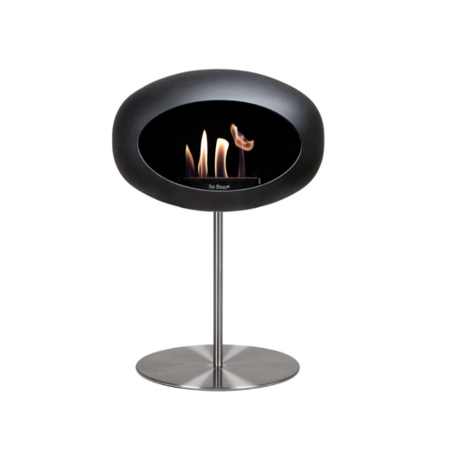 Le Feu Ground Steel Low Black-Stainless Steel