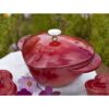 Staub CUORE Cocotte in ghisa vetrificata 20cm - rosso