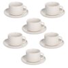 Tognana EDGE Set 6 tazze caffè con piattino 90cc