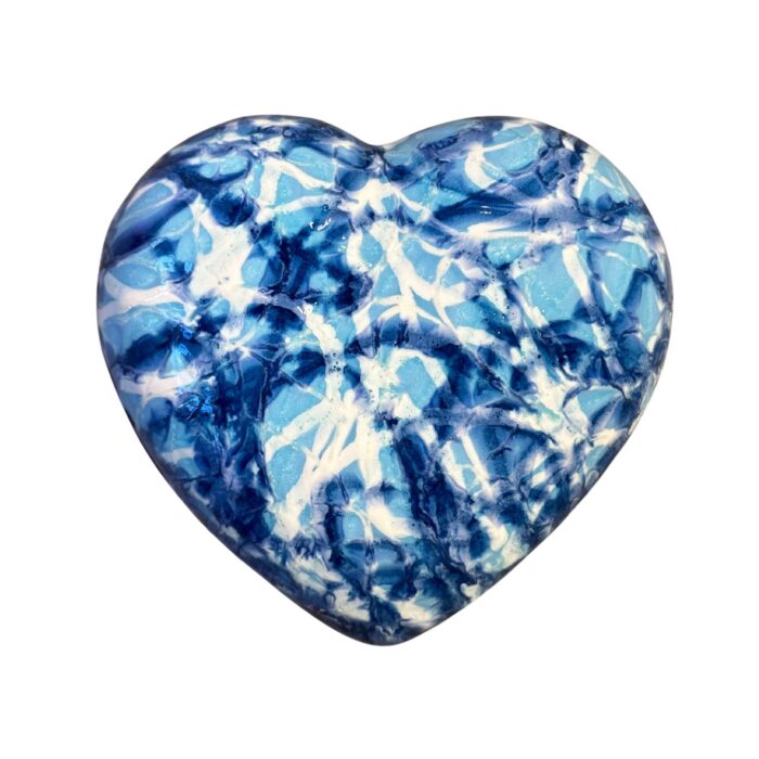 Crea87 CUOR'E' Oggetto decorativo - blu/azzurro/bianco